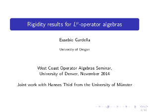 Slides of Eusebio Gardella